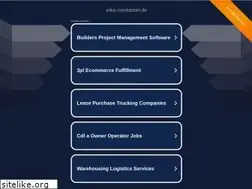 Sites similar to siko-container.de