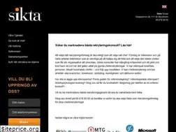Sites similar to sikta.se