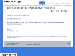 Sites similar to sikutec.de