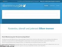 Sites similar to silbentrennung24.de