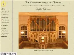 Sites similar to silbermannorgel-ponitz.de