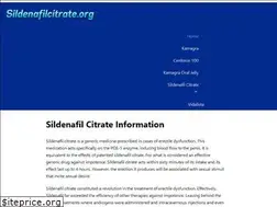 Sites similar to sildenafilcitrate.org
