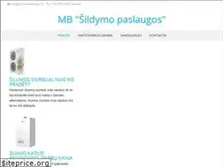 Sites similar to sildymopaslaugos.lt