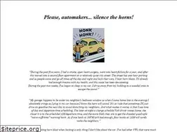 Sites similar to silencethehorns.org