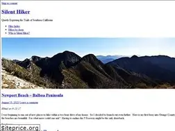 Sites similar to silenthiker.com