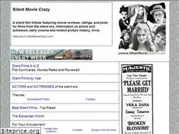 Sites similar to silentmoviecrazy.com