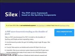 Sites similar to silex.symfony.com