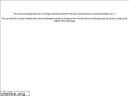 Sites similar to siliconehydrogels.org