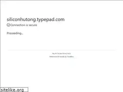 Sites similar to siliconhutong.typepad.com