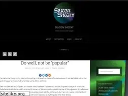 Sites similar to siliconshecky.com