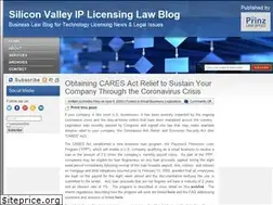 Sites similar to siliconvalleyiplicensinglaw.com