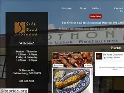 Sites similar to silkroadchoyhona.us