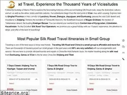 Sites similar to silkroadtravel.com