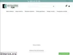 Sites similar to sillasymesasdemadera.es