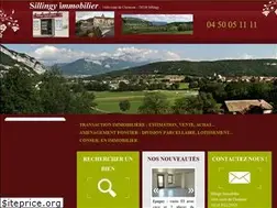 Sites similar to sillingyimmobilier.com