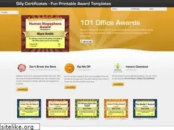 Sites similar to sillycertificates.com