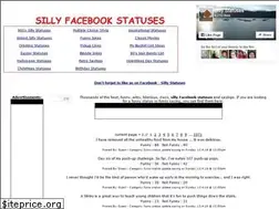 Sites similar to sillyfacebookstatuses.com