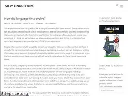Sites similar to sillylinguistics.com