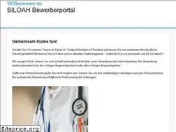 Sites similar to siloah-bewerbung.de