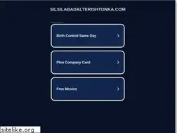 Sites similar to silsilabadalterishtonka.com