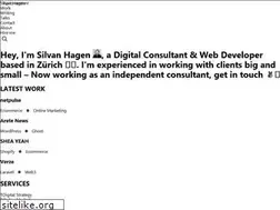 Sites similar to silvanhagen.com
