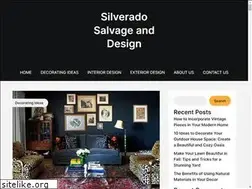 Sites similar to silveradosalvageanddesign.com