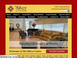 Sites similar to silvercenterseguin.com
