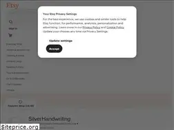 Sites similar to silverhandwriting.etsy.com