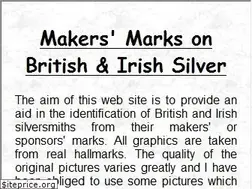 Sites similar to silvermakersmarks.co.uk