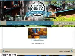Sites similar to silvermountaincabins.com