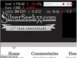 Sites similar to silverseek.com