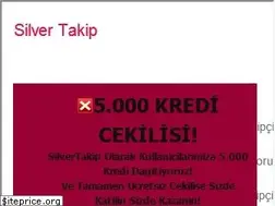 Sites similar to silvertakip.com