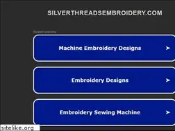 Sites similar to silverthreadsembroidery.com