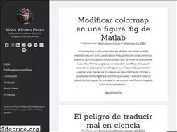 Sites similar to silviaalonsoperez.com