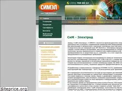 Sites similar to sim-electrod.ru