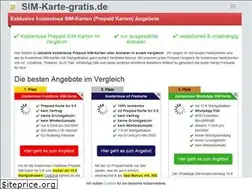 Sites similar to sim-karte-gratis.de