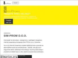 Sites similar to sim-prom.com
