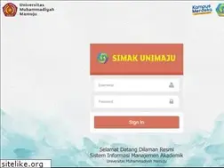 Sites similar to simak.unimaju.ac.id