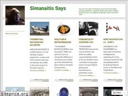 Sites similar to simanaitissays.com