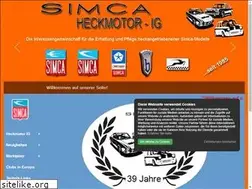 Sites similar to simca-heckmotor-ig.de