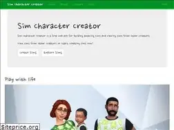 Sites similar to simcharactercreator.com