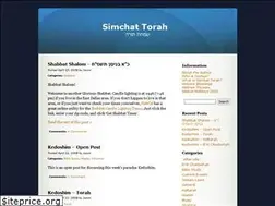 Sites similar to simchattorah.wordpress.com