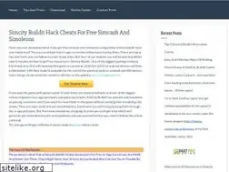Sites similar to simcitybuilditcheatsz.com