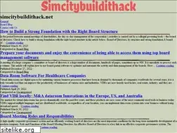 Sites similar to simcitybuildithack.net