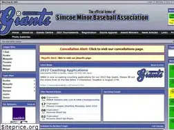 Sites similar to simcoebaseball.ca