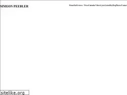 Sites similar to simeonpeebler.com