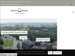 Sites similar to simetriadentica.lt