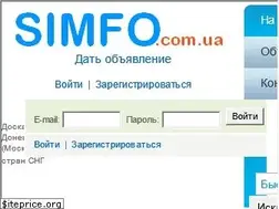 Sites similar to simfo.com.ua