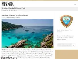 Sites similar to similan-islands.com