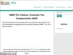 Sites similar to simitmultas.com.co